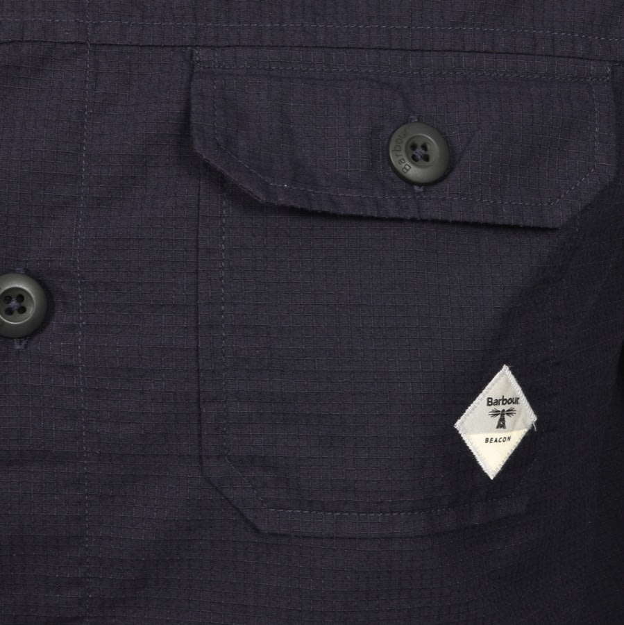 Alternative Image for ProductBarbour Beacon Ripstop Overshirt Jacket Navy3